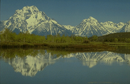 Snow on Mountains